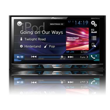 Pioneer AVH-X490BS Multimedia DVD Receiver with 7" WVGA Display