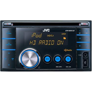JVC KW-HDR720 2-DIN In-Dash CD Receiver with iPod/iPhone Controls and