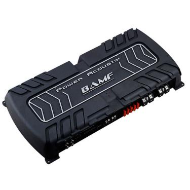 Power Acoustik BAMF1-8000D BAMF Series Class D 1-Ohm Stable Strappable Monoblock Amplifier 8000W 