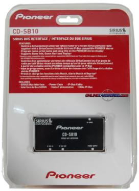 Pioneer :: CD-SB10 :: $69.00