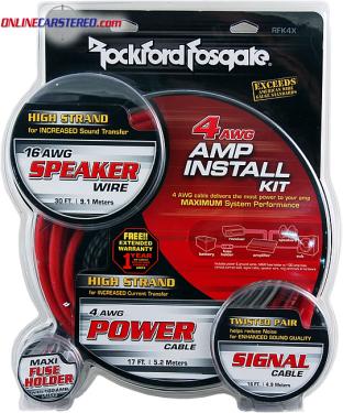 Rockford Fosgate :: RFK4X :: $85.00