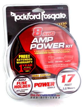 Rockford Fosgate :: RFK8 :: $37.00