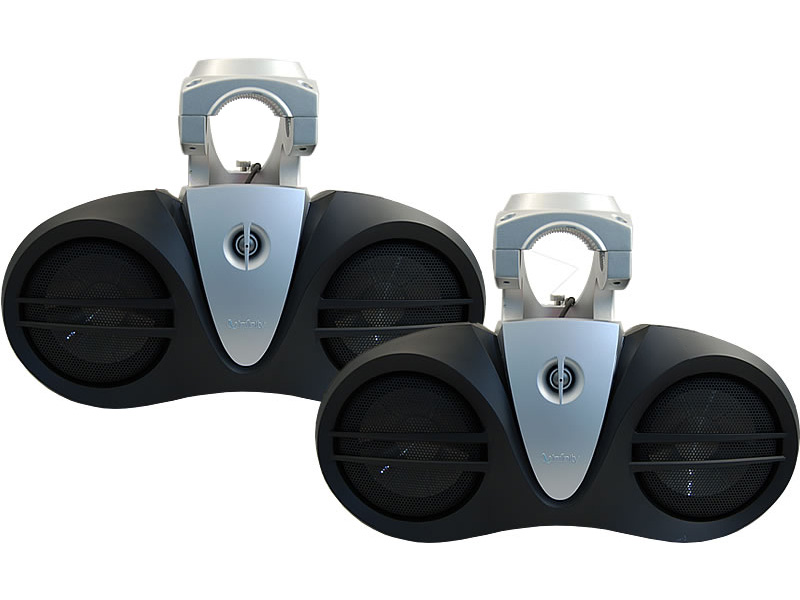 Infinity 6000M Wakeboard Tower Speakers - Dual 6-Inch Mid