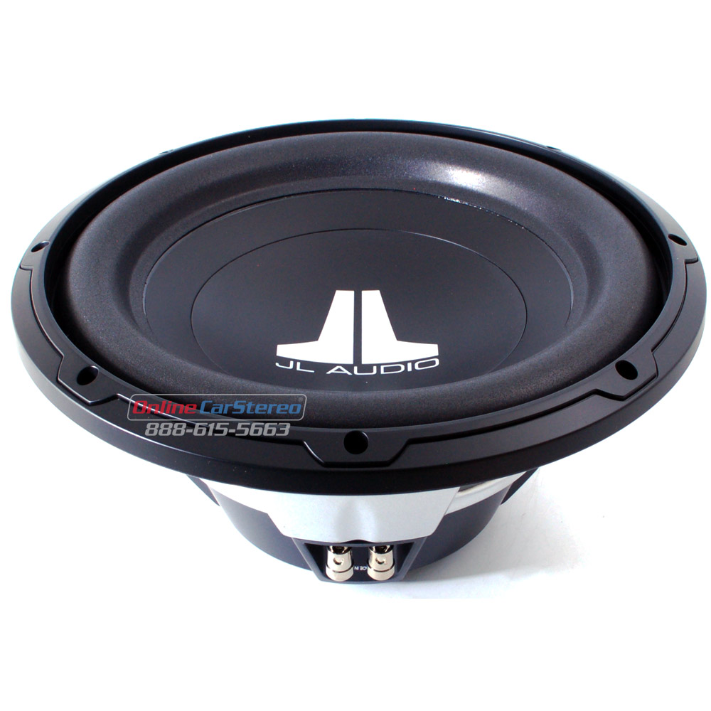 JL Audio 10W0v34 10" 300W W0v3 Series Car Audio Subwoofer at