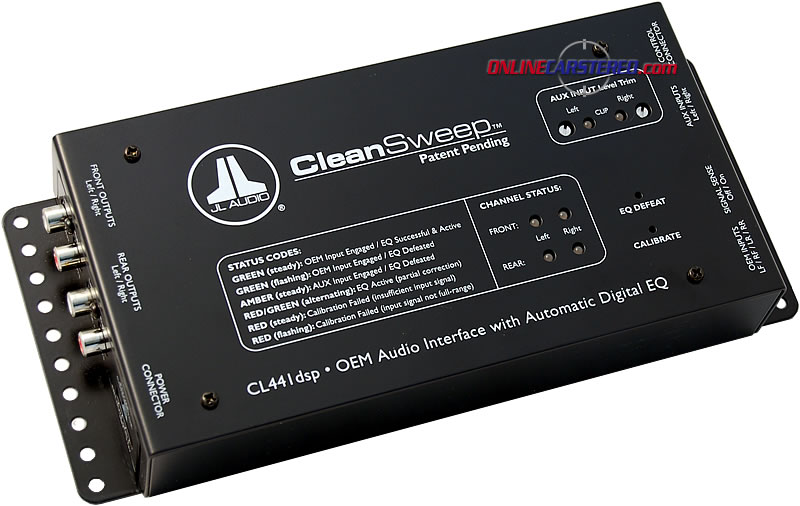 JL Audio - CL441dsp - CleanSweep OEM Audio Interface with Automatic Di