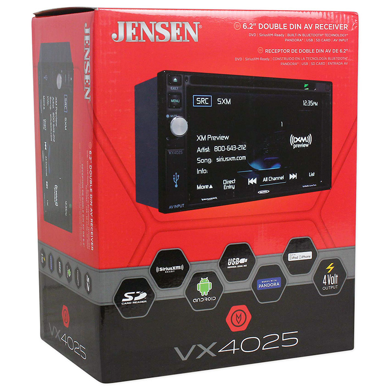Jensen VX4025 Product Ratings And Reviews at