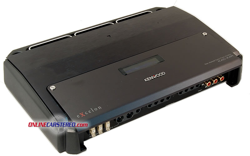 Kenwood Excelon - KAC-X4R - 1200W Digital 4 Channel Car Amplifier