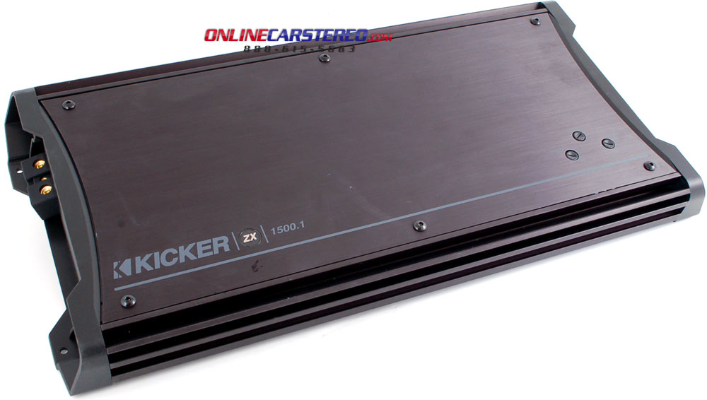 Kicker ZX1500.1 (10ZX15001) 1500W RMS D Class ZX Series Mono Subwoofer