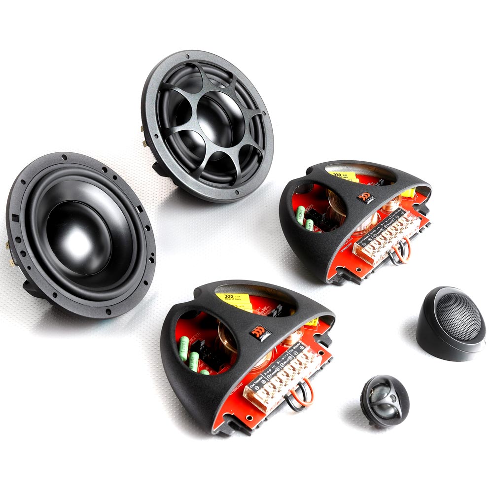 Morel Elate 6 2W 6" 1000W 2Way Elate Series Component Car Audio System