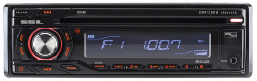 Buy SoundStorm In-dash CD Players - SoundStorm - S559C - In-Dash CD Receiver With Front Panel Aux Input