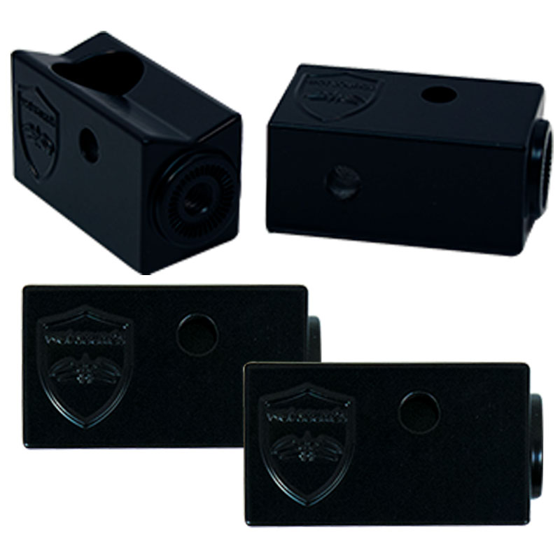 Wet Sounds STADPSLIDER BRACKET Black Slider Mounting Bracket for