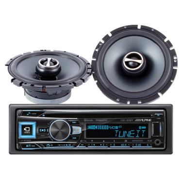 Alpine CDE-163BT-SPS-610-PKG
