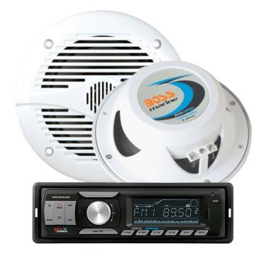 Boss Audio MR1360UAB-MR60W-PKG