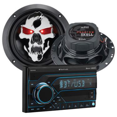 Planet Audio PB455RGB-SK653-PKG