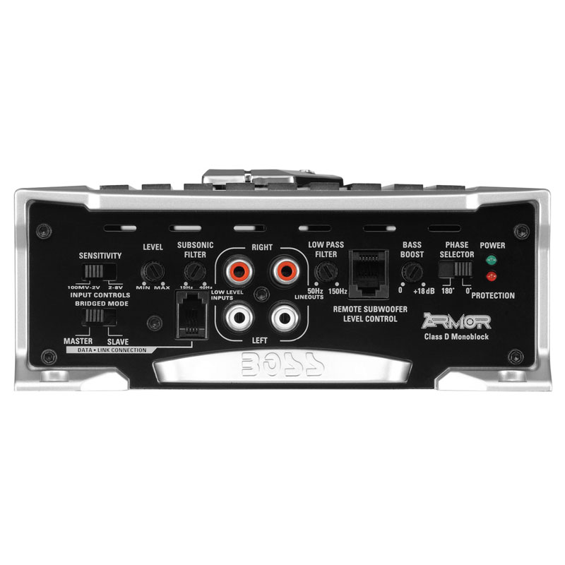 Boss Audio AR3000D Armor 3000Watt Monoblock, Class D 18 Ohm Stable