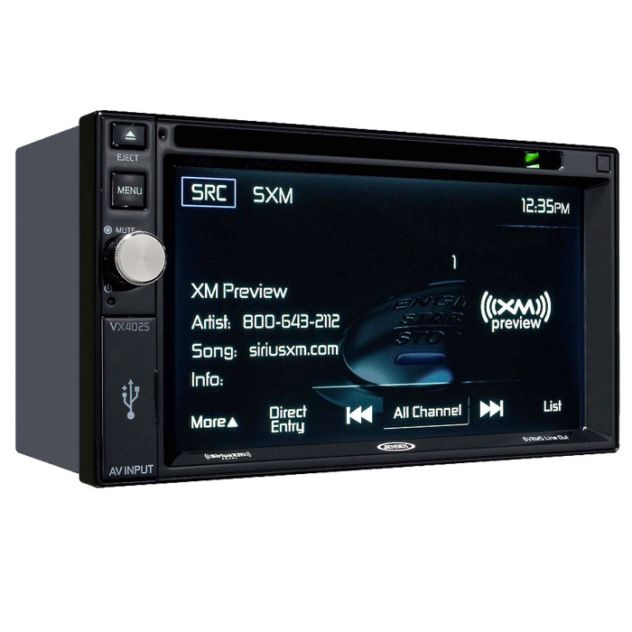 Jensen VX4025 2DIN Bluetooth Multimedia Touchscreen