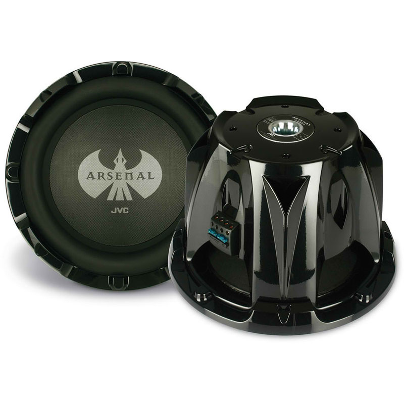JVC CSAW8540 15" 4500W Arsenal Series Dual 4 Ohm Car Subwoofer at