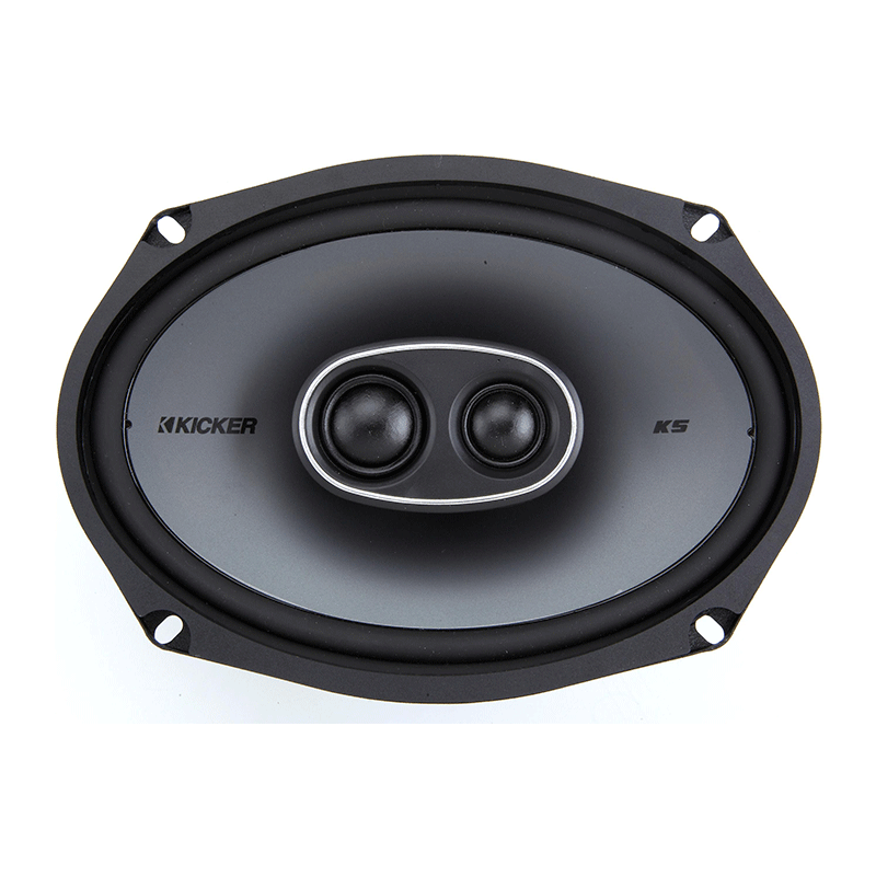 Kicker 41KSC6934 6"x9" 3way Car speakers 600 Watts.Get The KS Series