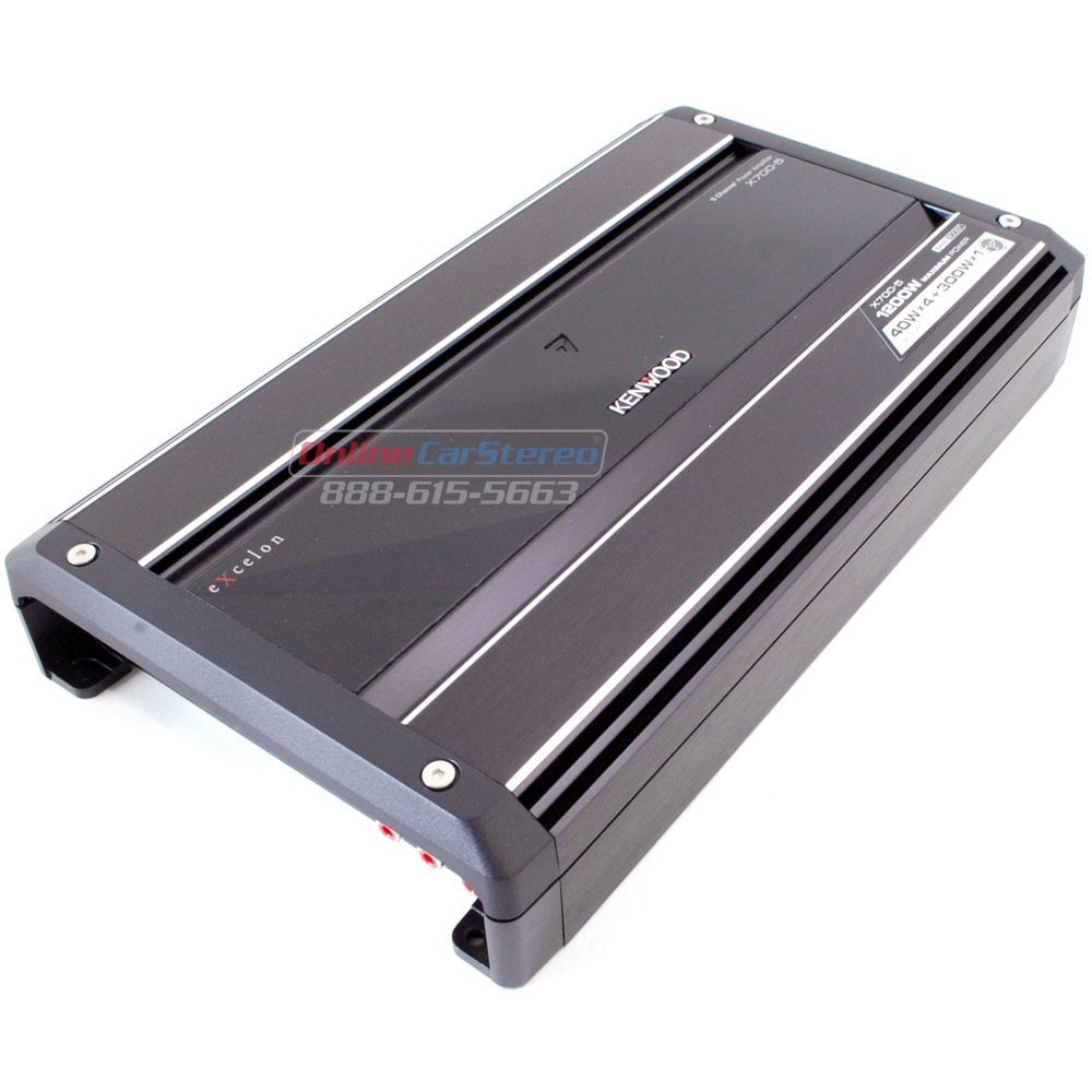 Kenwood Excelon X7005 1200 Watts Max Power, 5Channel eXcelon Full
