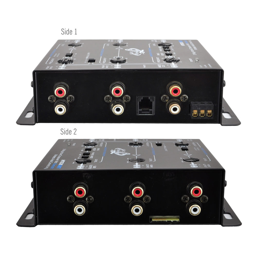 Lanzar HTGX6BT 3Way Active Crossover With Bluetooth Wireless Audio