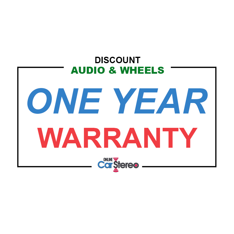 Discount Audio One Year Warranty