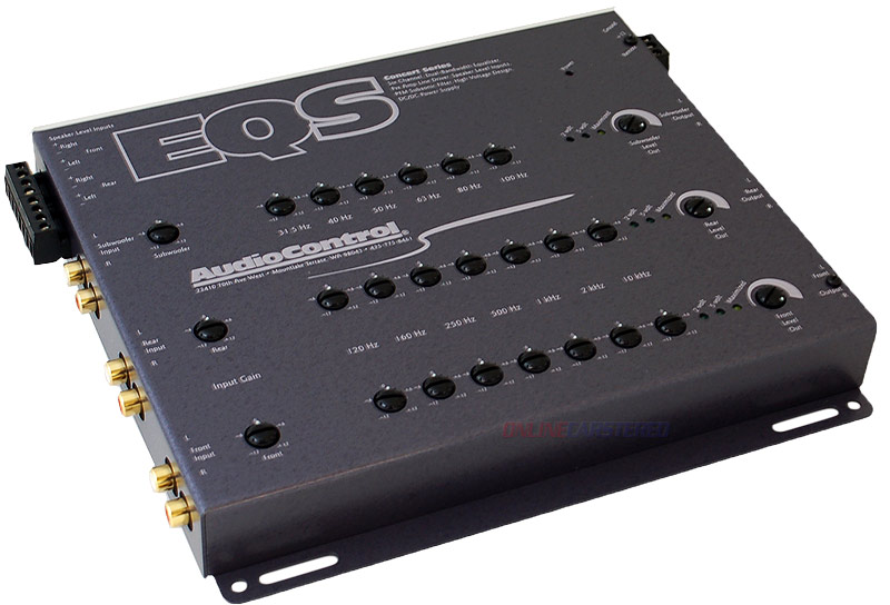 Car Parametric Equalizer Car Parametric Equalizer Channel Trunk