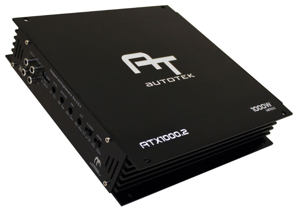 Autotek ATX1000.2 - 1000W 2-Channel Class A/B ATX Series Car Stereo