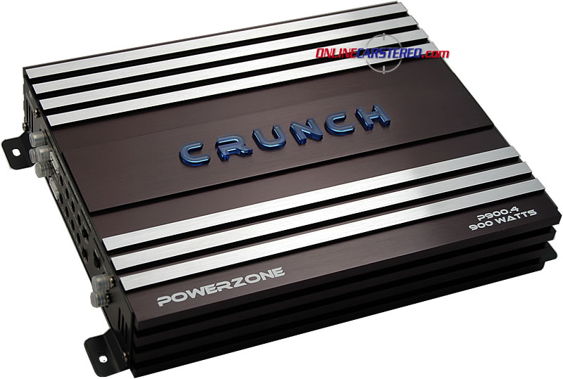 Crunch P900.4 900W 4Channel Powerzone Series Car Amplifier at