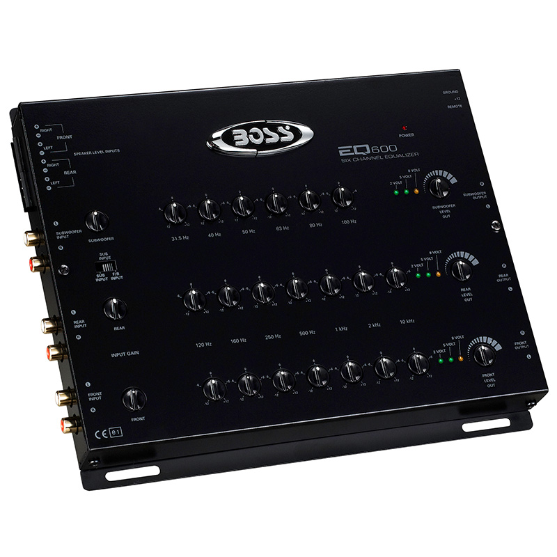 Boss Audio EQ600 20 Band PreAmp Equalizer Trunk Mount at
