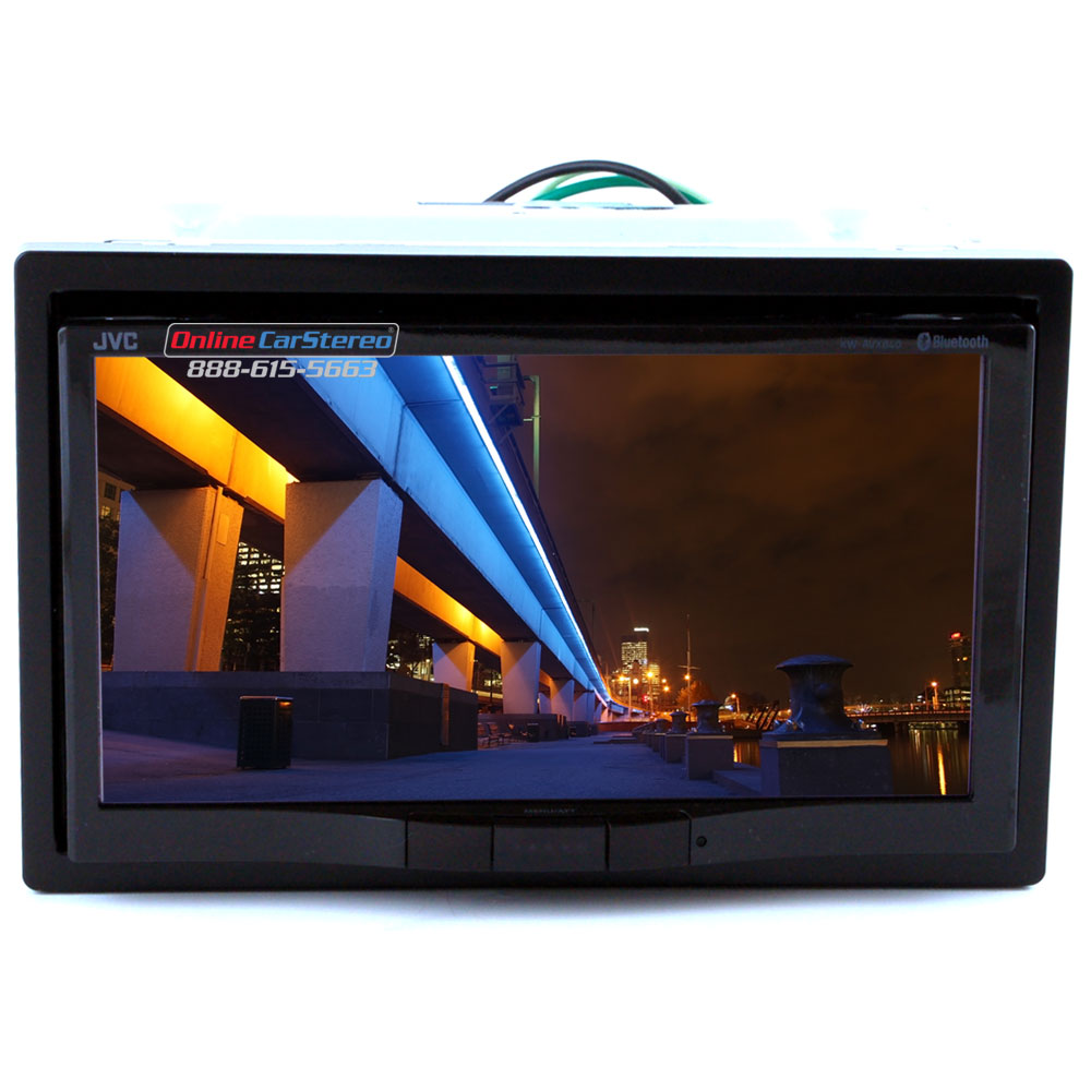 JVC KW-AVX840 Bluetooth Enabled Double-DIN In-Dash Multimedia DVD