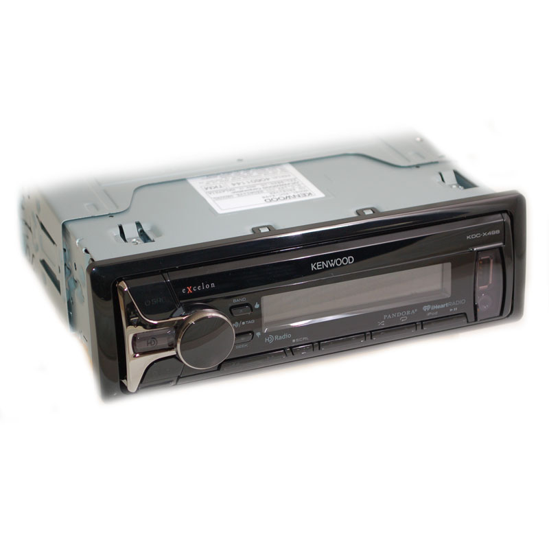 Kenwood Excelon KDCX498 SingleDin HD Car Stereo w