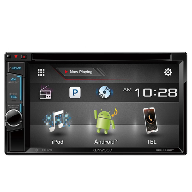 Kenwood DDX416BT DXX 4 Series 6.2" WVGA Touch Screen, Bluetooth