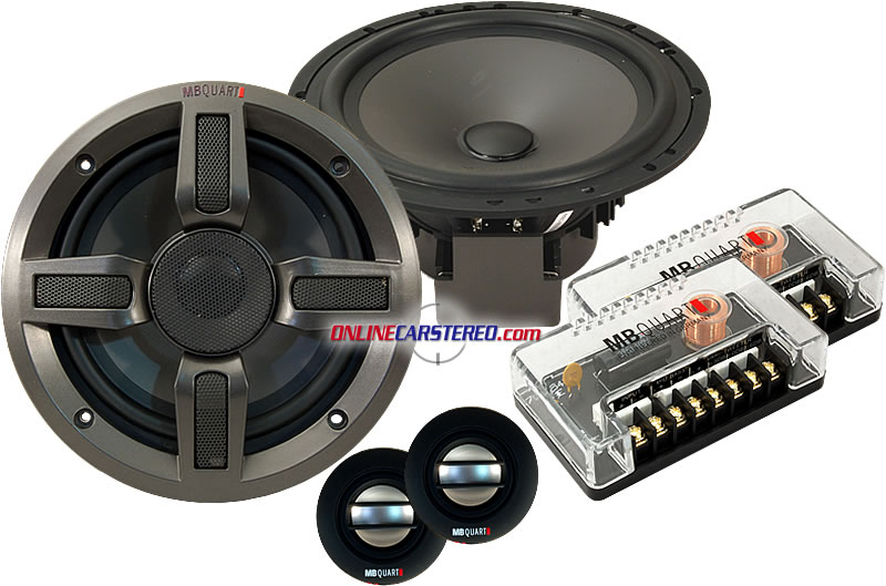 MB Quart DSH 216 - 6-1/2" 2-Way 120W RMS Component Speaker System at