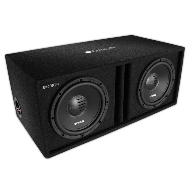 Orion CO124DBX Ported Subwoofer Enclosure with Dual 12" 800W Cobalt