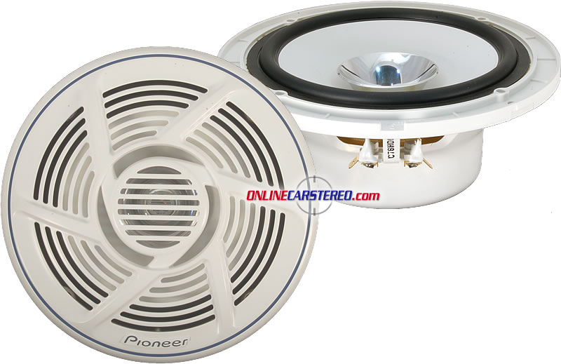 Pioneer TSMR1600 61/2" 2Way 100W Marine Speakers at