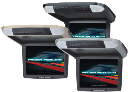 Power Acoustik PT-120CM - 12.1" Universal Ceiling Mount Monitor at