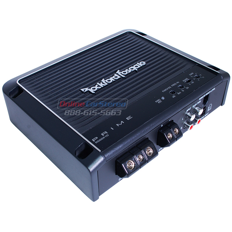 Rockford Fosgate R500X1D 500W RMS Monoblock Single