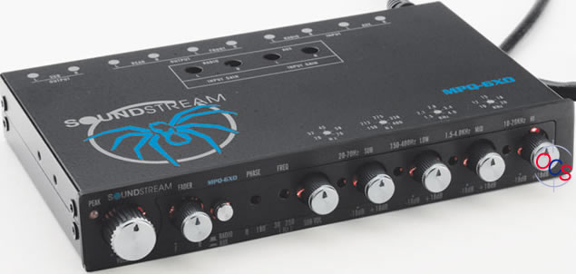 Soundstream MPQ-6XO - Parametric EQ w/ crossover and sub volume at