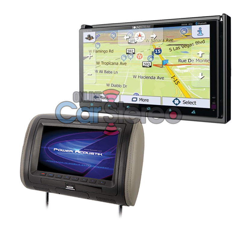 Soundstream VRN-DD7HB-PKG6 Soundstream VRN-DD7HB 2-DIN GPS Navigation
