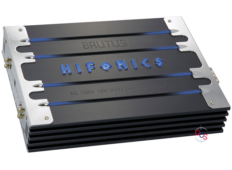 Hifonics BXi 1606D 1600W RMS Brutus Mono Amplifier at