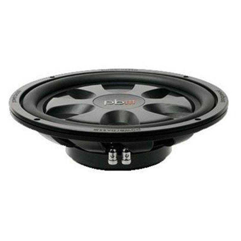PowerBass S12T 12inch Single 4 ohm ThinMount SSeries Car Subwoofer