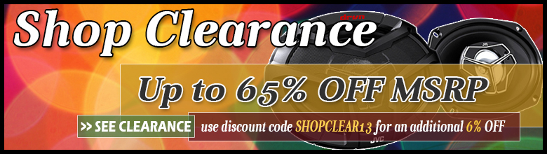 Shop Clearance 2013
