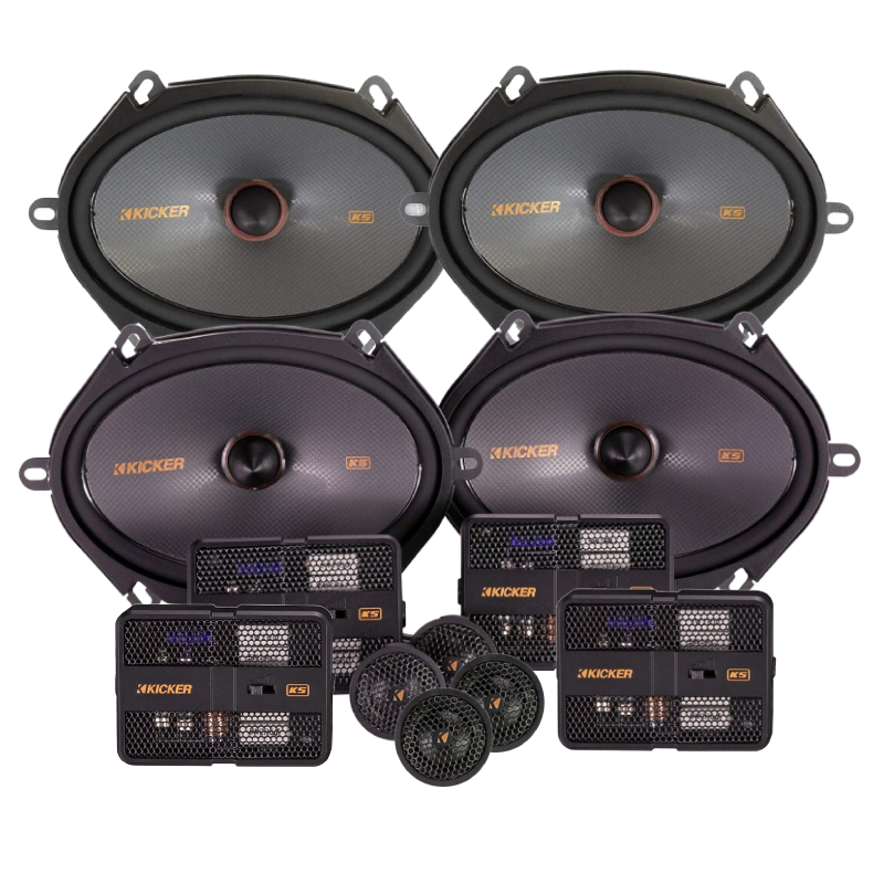 Kicker 51KSS6804-Bundle Speaker Packages