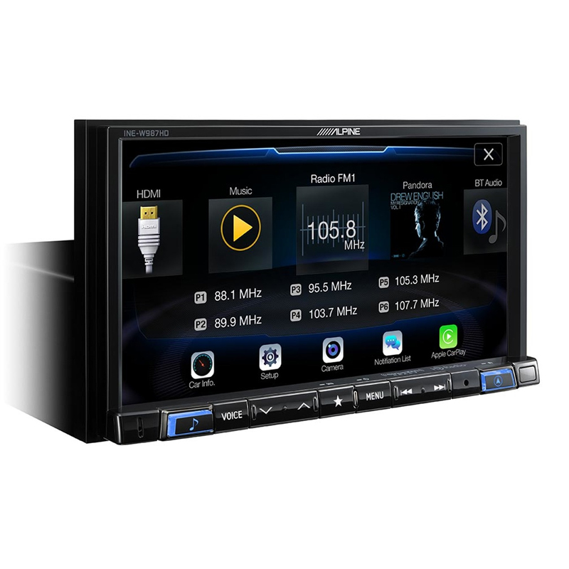 Alpine INE-W987HD In-Dash Car Navigation Systems