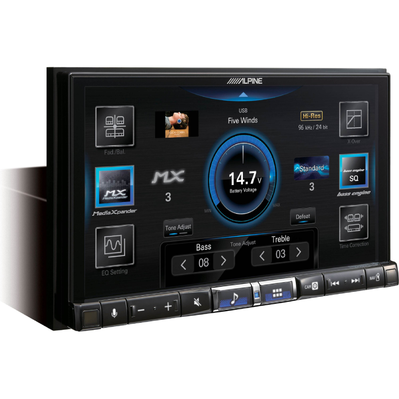 Alpine iLX-507 Apple CarPlay Receivers