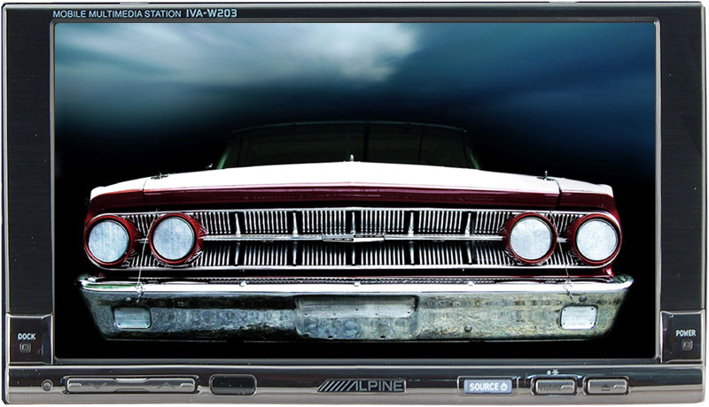 Alpine IVA-W203 In-Dash Video Receivers (With Screen)