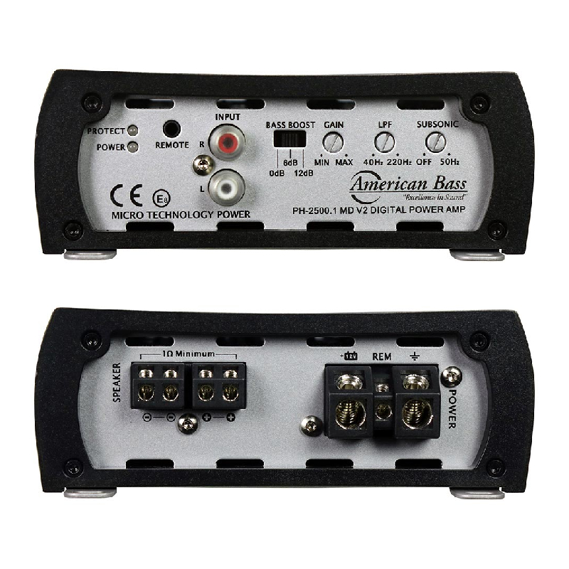 American Bass PH25001MDV2 Mono Subwoofer Amplifiers