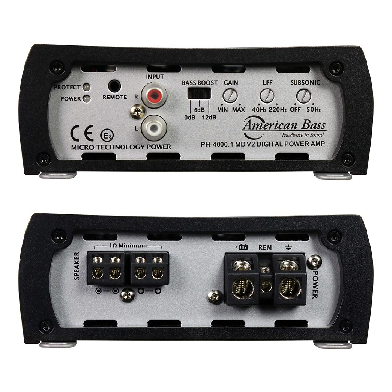 American Bass PH40001MDV2 Mono Subwoofer Amplifiers