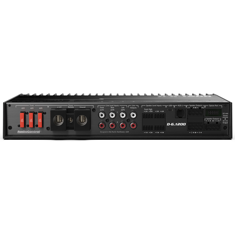AudioControl D-6.1200 6 Channel or More Amplifiers