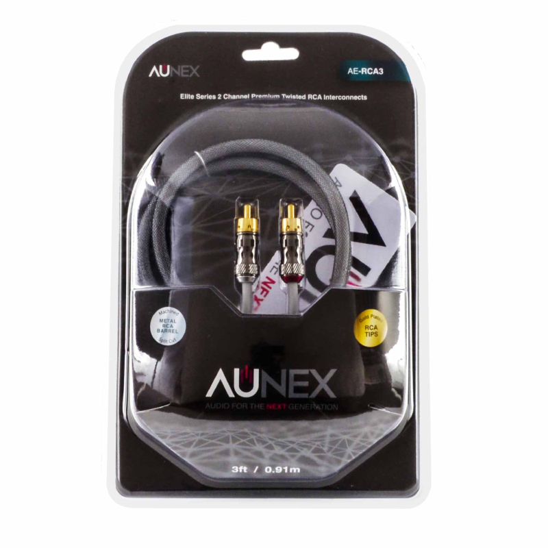 Aunex AE-RCA3 Audio Interconnects